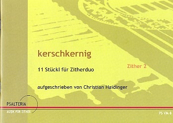 Kerschkernig fr 2 Konzertzithern Zither 2