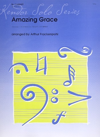 Amazing Grace: for clarinet and piano