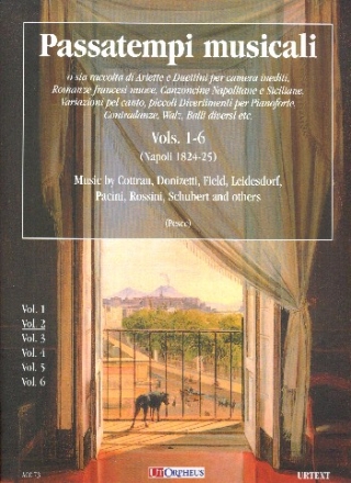 Passatempi musicali vol.2 for piano solo and voice and piano score