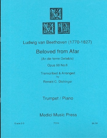 Beloved from Afar for trumpet and piano