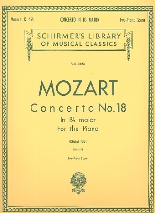 concerto B flat major no.18 KV456 for piano and orchestra for 2 pianos