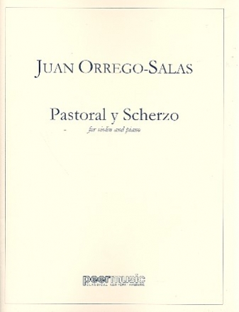 Pastorale y Scherzo for violin and piano