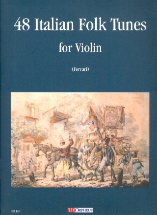 48 Italian Folk Tunes: for violin