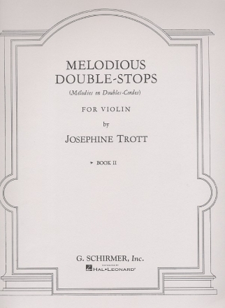 Melodious Double Stops vol.2 for violin