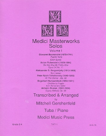 Masterworks Solos vol.1 for tuba and piano