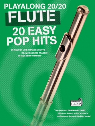 Playalong 20/20 Flute (+Download Card): for flute