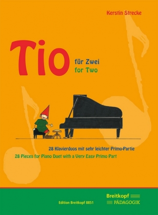 Tio fr Zwei fr Klavier zu 4 Hnden Spielpartitur