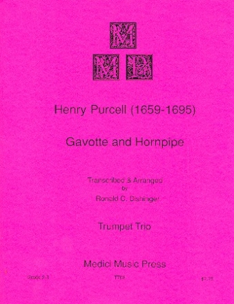 Gavotte and Hornpipe for 3 trumpets score and parts