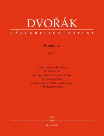 Romanze op.11 fr Violine und Klavier