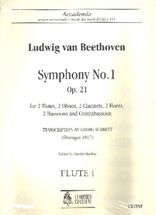 Sinfonie Nr.1 op.21 fr 11 Blser Stimmen