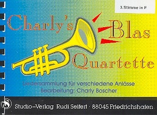 Charlys Blasquartette fr 4 Blser (Ensemble) 3.Stimme in F