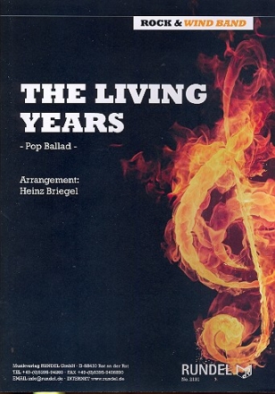 The living Years: fr Blasorchester Partitur und Stimmen