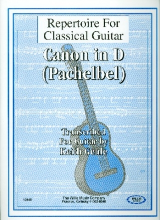 Canon in D for guitar