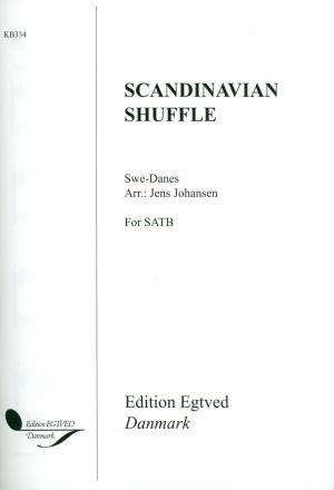 Scandinavian Shuffle for mixed chorus a cappella score,  archive copy