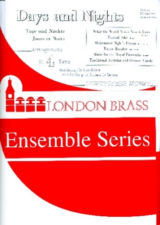 Days and Nights for 4 brass instruments score and parts