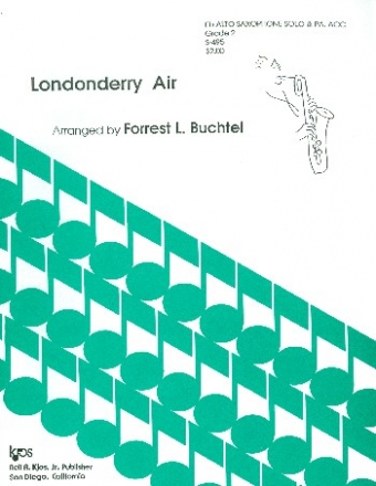 Londonderry Air: for alto saxophone and piano