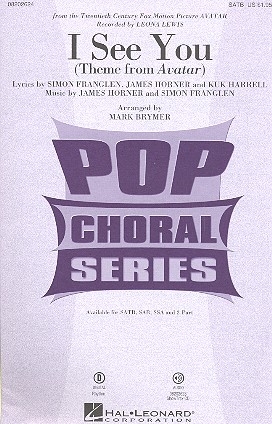 I see you for mixed chorus (SATB) and instruments vocal score