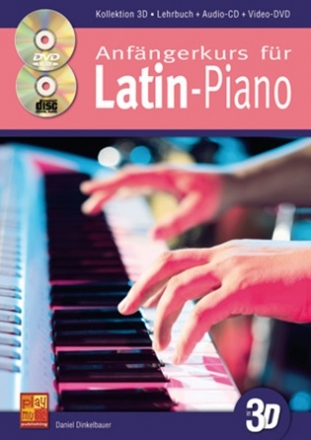 Anfngerkurs fr Latin Piano in 3D (+CD +DVD)