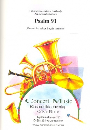 Psalm 91 fr Blasorchester Partitur und Stimmen