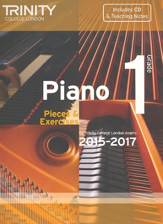 Pieces and Exercises 2015-2017 Grade 1 (+CD) for piano