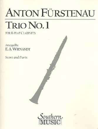 Trio no.1 for  3 clarinets score and parts