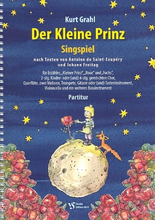 Der kleine Prinz fr Sprecher, Kinderchor und Instrumente (gem Chor ad lib) Partitur