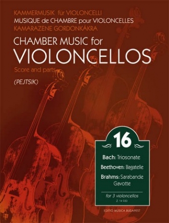 Chamber Music for violoncellos score and parts