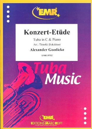 Konzert-Etde fr Tuba in C und Klavier