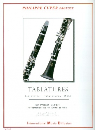 Tablatures pour clarinette (fr/sp/dt/en/ch)