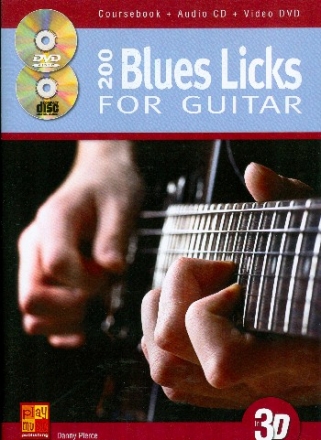 200 Blues Licks (+DVD+CD): for guitar