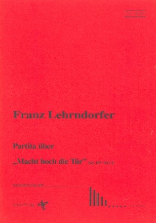 Partita ber 'Macht hoch die Tr' fr Orgel