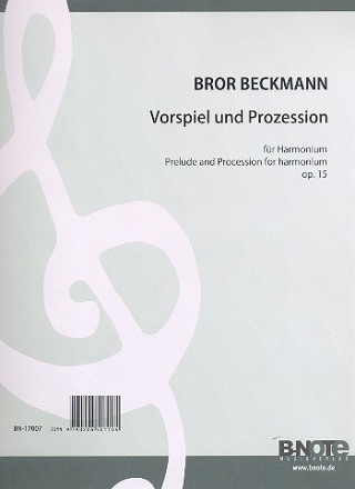 Vorspiel und Prozession op.15 fr Harmonium