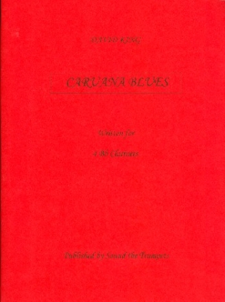 Caruana Blues for 4 clarinets score and parts