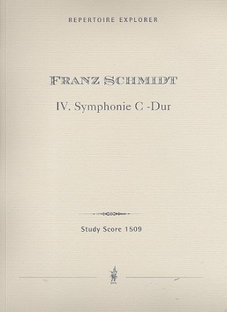 Sinfonie C-Dur Nr.4 fr Orchester Studienpartitur