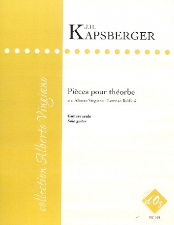 Pieces pour thorbe pour guitare