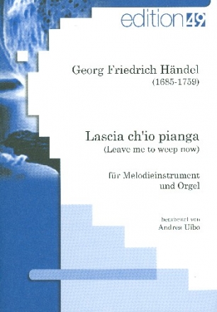 Lascia qu'io pianga fr Flte und Orgel