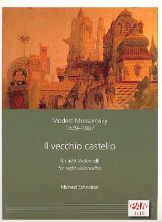 Il vecchio castello fr 8 Violoncelli Partitur und Stimmen