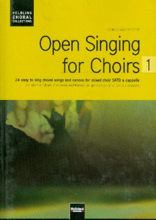 Open Singing for Choirs vol.1 fr gem Chor a cappella Partitur