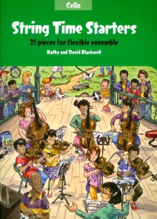 String Time Starters for flexible string ensemble cello score