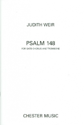 Psalm 148 for mixed chorus and trombone score (en)