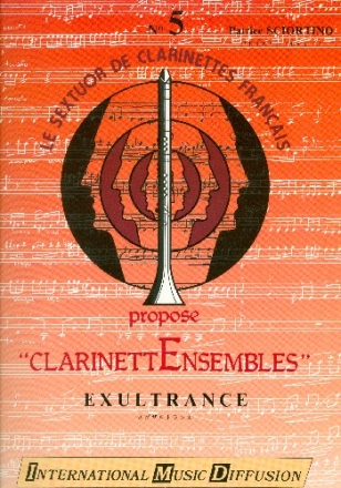 Exultrance pour 6 clarinettes partition et parties