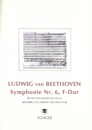 Sinfonie F-Dur Nr.6 op.68 fr Orchester fr 2 Violinen, 2 Violen und 2 Violoncelli Partitur