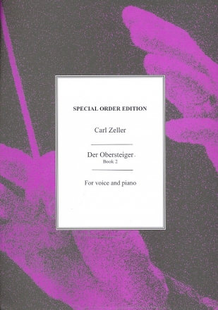 Der Obersteiger B  ands 2: fr Gesang und Klavier Archivkopie