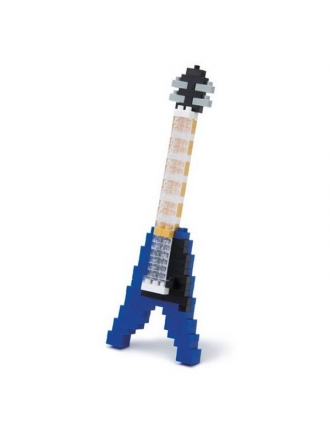 Nanoblock Electric Guitar blue 12 x 4 x 1,6cm