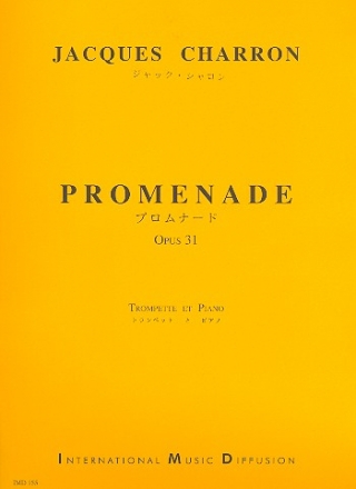 Promenade op.31 pour trompette et piano