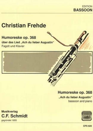 Humoreske op.368 ber 'Ach du lieber Augustin' fr Fagott und Klavier