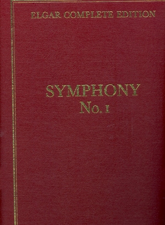 Symphony A flat major no.1op.55 score (bound)