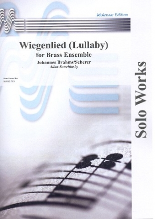 Wiegenlied for trumpet, 2 trombones, bass trombone and 2 euphoniums score and parts