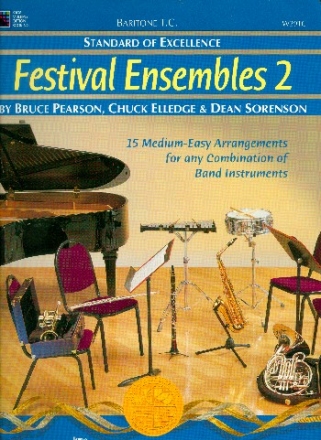 Festival Ensembles vol.2 for 3-x wind instruments (ensemble) baritone T.C. score