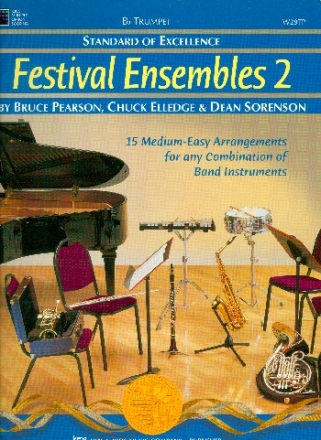 Festival Ensembles vol.2 for 3-x wind instruments (ensemble) trumpet score